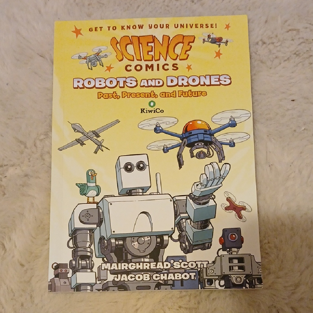 Kiwi Science Comics: Robots and Drones Adventure